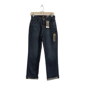 Lee Legendary Style Inner Strength Boyfriend Mid-Rise Jeans NWT 4 Medium